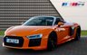 USED 2017 17 AUDI R8 5.2 SPYDER V10 QUATTRO 2d 533 BHP EXCLUSIVE "SOLAR ORANGE" PAINTWORK!