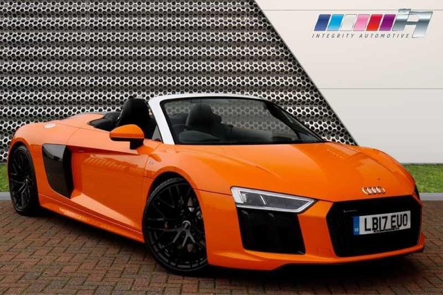 2017 17 Audi R8 5.2 SPYDER V10 QUATTRO 2d 533 BHP