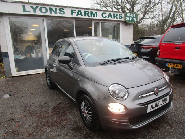 2016 16 Fiat 500 1.2 POP 3d 69 BHP NEW SHAPE