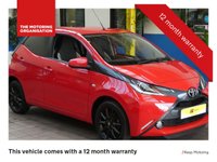 USED 2017 67 TOYOTA AYGO 1.0 VVT-I X-STYLE 5d 69 BHP SAT NAV REAR VIEW CAMERA