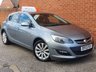 USED 2013 13 VAUXHALL ASTRA 1.6 ELITE 5d 113 BHP 
