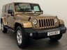 USED 2015 15 JEEP WRANGLER 3.6 V6 OVERLAND UNLIMITED 4d 280 BHP 1 Owner 33391 Miles