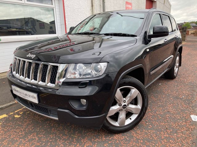 2012 62 JEEP GRAND CHEROKEE 3.0 V6 CRD OVERLAND 5d 237 BHP FULL 1 YEARS MOT -LEATHER- PANORANIC GLASS ROOF-TURBO DIESEL - CLIMATE CONTROL- FINANCE AVAILABLE!!