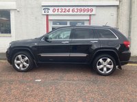 USED 2012 62 JEEP GRAND CHEROKEE 3.0 V6 CRD OVERLAND 5d 237 BHP FULL 1 YEARS MOT -LEATHER- PANORANIC GLASS ROOF-TURBO DIESEL - CLIMATE CONTROL- FINANCE AVAILABLE!!