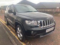USED 2012 62 JEEP GRAND CHEROKEE 3.0 V6 CRD OVERLAND 5d 237 BHP FULL 1 YEARS MOT -LEATHER- PANORANIC GLASS ROOF-TURBO DIESEL - CLIMATE CONTROL- FINANCE AVAILABLE!!