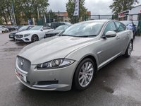 USED 2014 14 JAGUAR XF 2.2 D PREMIUM LUXURY 4d 200 BHP 1 FORMER KEEPER+ LONG MOT-DRIVE AWAY TODAY+EXTENDED WARRANTY AVAILABLE+FINANCE AVAILABLE !!!