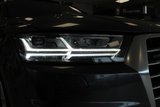 USED 2015 65 AUDI Q7 3.0 TDI QUATTRO S LINE 5d 269 BHP FINISHED IN STUNNING METALLIC DAYTONA GREY, COMPLIMENTED WITH HEATED BLACK VALCONA LEATHER S LINE SPORTS SEATS + 1 FORMER KEEPER, HUGE SPECIFICATION 7 SEATER, COMES WITH AN IMPECCABLE, FULL SERVICE HISTORY + TECHNOLOGY PACKAGE WITH VIRTUAL COCKPIT DIGITAL DASH DISPLAY + BOSE 3D SURROUND SOUND SYSTEM + SATELLITE NAVIGATION + PANORAMIC GLASS SUNROOF + HEAT AND SOUND INSULATING GLASS WITH PRIVACY WINDOWS + ADVANCED KEY + REAR VIEW CAMERA + POWER FOLDING HEATED MIRRORS + AMBIENT LIGHTING PACK