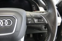 USED 2015 65 AUDI Q7 3.0 TDI QUATTRO S LINE 5d 269 BHP FINISHED IN STUNNING METALLIC DAYTONA GREY, COMPLIMENTED WITH HEATED BLACK VALCONA LEATHER S LINE SPORTS SEATS + 1 FORMER KEEPER, HUGE SPECIFICATION 7 SEATER, COMES WITH AN IMPECCABLE, FULL SERVICE HISTORY + TECHNOLOGY PACKAGE WITH VIRTUAL COCKPIT DIGITAL DASH DISPLAY + BOSE 3D SURROUND SOUND SYSTEM + SATELLITE NAVIGATION + PANORAMIC GLASS SUNROOF + HEAT AND SOUND INSULATING GLASS WITH PRIVACY WINDOWS + ADVANCED KEY + REAR VIEW CAMERA + POWER FOLDING HEATED MIRRORS + AMBIENT LIGHTING PACK
