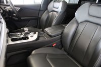 USED 2015 65 AUDI Q7 3.0 TDI QUATTRO S LINE 5d 269 BHP FINISHED IN STUNNING METALLIC DAYTONA GREY, COMPLIMENTED WITH HEATED BLACK VALCONA LEATHER S LINE SPORTS SEATS + 1 FORMER KEEPER, HUGE SPECIFICATION 7 SEATER, COMES WITH AN IMPECCABLE, FULL SERVICE HISTORY + TECHNOLOGY PACKAGE WITH VIRTUAL COCKPIT DIGITAL DASH DISPLAY + BOSE 3D SURROUND SOUND SYSTEM + SATELLITE NAVIGATION + PANORAMIC GLASS SUNROOF + HEAT AND SOUND INSULATING GLASS WITH PRIVACY WINDOWS + ADVANCED KEY + REAR VIEW CAMERA + POWER FOLDING HEATED MIRRORS + AMBIENT LIGHTING PACK