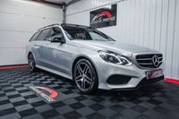USED 2015 65 MERCEDES-BENZ E-CLASS 2.1 E220 BLUETEC AMG NIGHT EDITION PREMIUM 5d 174 BHP HEATED SEATS+FULL LEATHER+NIGHT ED