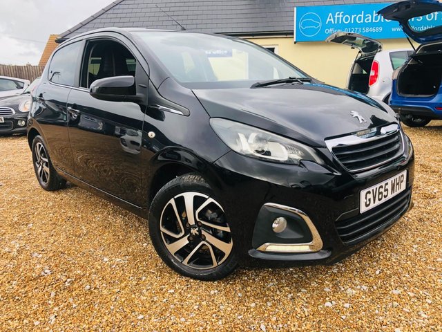 2016 65 Peugeot 108 1.2 PURETECH ALLURE 5d 82 BHP