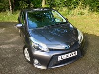 USED 2014 14 TOYOTA YARIS 1.5 HYBRID ICON PLUS 5d AUTO 61 BHP ZERO ROAD TAX//ONLY 37,000 MILES/PARK CAMERA/SANAV/BLUETOOTH/CRUISE CONTROL/ALLOYS/A/C ZERO ROAD TAX---HYBRID ICON PLUS 5d AUTO 61 BHP ONLY 37,000 MILES/PARK CAMERA/SANAV/BLUETOOTH/CRUISE CONTROL/ALLOYS/A/C