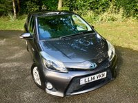 USED 2014 14 TOYOTA YARIS 1.5 HYBRID ICON PLUS 5d AUTO 61 BHP ZERO ROAD TAX//ONLY 37,000 MILES/PARK CAMERA/SANAV/BLUETOOTH/CRUISE CONTROL/ALLOYS/A/C ZERO ROAD TAX---HYBRID ICON PLUS 5d AUTO 61 BHP ONLY 37,000 MILES/PARK CAMERA/SANAV/BLUETOOTH/CRUISE CONTROL/ALLOYS/A/C