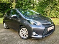 USED 2014 14 TOYOTA YARIS 1.5 HYBRID ICON PLUS 5d AUTO 61 BHP ZERO ROAD TAX//ONLY 37,000 MILES/PARK CAMERA/SANAV/BLUETOOTH/CRUISE CONTROL/ALLOYS/A/C ZERO ROAD TAX---HYBRID ICON PLUS 5d AUTO 61 BHP ONLY 37,000 MILES/PARK CAMERA/SANAV/BLUETOOTH/CRUISE CONTROL/ALLOYS/A/C
