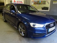 USED 2014 14 AUDI A3 1.6 TDI S LINE 5d  ....Stunning Car.....