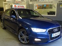 USED 2014 14 AUDI A3 1.6 TDI S LINE 5d  ....Stunning Car.....