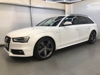 USED 2012 12 AUDI A4 2.0 AVANT TFSI QUATTRO BLACK EDITION 5d 208 BHP Quattro-Black Edition-Avant