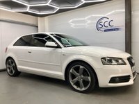 USED 2011 61 AUDI A3 2.0 TDI BLACK EDITION 3d 138 BHP Low Mileage, Black Edition