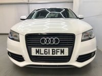 USED 2011 61 AUDI A3 2.0 TDI BLACK EDITION 3d 138 BHP Low Mileage, Black Edition