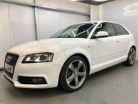 USED 2011 61 AUDI A3 2.0 TDI BLACK EDITION 3d 138 BHP Low Mileage, Black Edition