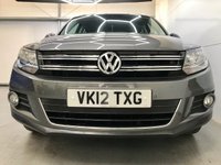 USED 2012 12 VOLKSWAGEN TIGUAN 2.0 SPORT TDI BLUEMOTION TECHNOLOGY 4MOTION DSG 5d 138 BHP Auto, 4WD, Finance Available