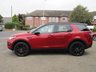 USED 2015 15 LAND ROVER DISCOVERY SPORT 2.2 SD4 HSE LUXURY 5d 190 BHP Finished in FIRENZE RED MET with contrasting EBONY HEATED LEATHER SEATS. This Discovery Sport is practical, incredible off road and a comfy SUV that has 7 Seats that will swallow your family and luggage. FEATURES include Black Pack, Pan Roof, Electric Rear Boot, Heated Leather Seats, Sat Nav, 19" ALLOYS, Rear Camera, Park sensors, Auto Parking, Tinted windows, Detachable Tow Bar, Heated Steering Wheel and more. Dealer serviced at 19249 miles, 65397 miles and on arrival at 81220 miles.