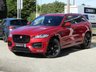 USED 2016 16 JAGUAR F-PACE 2.0 R-SPORT AWD 5d 178 BHP Finished in ITALIAN RACING RED METALLIC with contrasting 2 TONE HEATED LEATHER. The Jaguar F-Pace is a large, stylish family car and one of the few SUVs on sale that is genuinely good fun to drive. It has a host of features that include Pan Roof, Virtual Dash, Sat Nav, Heated Steering Wheel, 19" Alloys, Heated front and rear 2 Tone Leather seats, DAB Radio, Power Boot, Alloys, Cruise and more. Dealer serviced at 13001 miles, 21480 miles, 41789 miles, 61441 miles and on arrival at 76012 miles.
