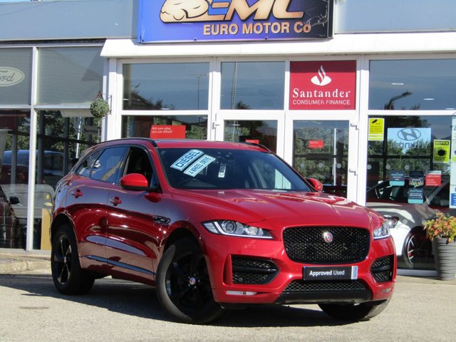2016 16 Jaguar F-Pace 2.0 R-SPORT AWD 5d 178 BHP