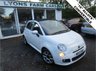 USED 2013 13 FIAT 500C 0.9 CONVERTIBLE TWINAIR S (SPORT) 3d 85 BHP *Optional extra 16" Alloy Wheels* Great Fiat Main Dealer Service History + Just Serviced, NEW MOT, Convertible, Great fuel economy! Only &pound;30 Road Tax!