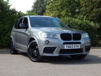 USED 2014 63 BMW X3 3.0 XDRIVE35D M SPORT 5d 309 BHP Pan Roof-Black Pack-Full BMW