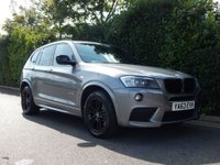 USED 2014 63 BMW X3 3.0 XDRIVE35D M SPORT 5d 309 BHP Pan Roof-Black Pack-Full BMW