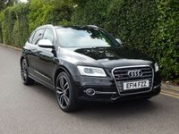 USED 2014 14 AUDI Q5 3.0 SQ5 TDI QUATTRO 5d 309 BHP Bi Spec-Pan Roof-B&O-21in-2own