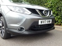 USED 2017 17 NISSAN QASHQAI 1.6 DCI TEKNA XTRONIC 5d 128 BHP Pan Roof-Heated Leather-SATNAV