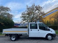 USED 2014 14 FORD TRANSIT T350 TDCi D/CAB LWB DROPSIDE / PICKUP DRW  