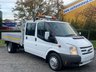 USED 2014 14 FORD TRANSIT T350 TDCi D/CAB LWB DROPSIDE / PICKUP DRW  