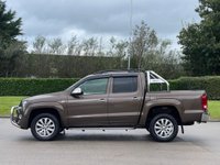 USED 2011 61 VOLKSWAGEN AMAROK 2.0 DC TDI STARTLINE 4MOTION 4d 120 BHP ** NO VAT ** LEATHER + SAT NAV