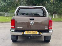 USED 2011 61 VOLKSWAGEN AMAROK 2.0 DC TDI STARTLINE 4MOTION 4d 120 BHP ** NO VAT ** LEATHER + SAT NAV