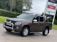 USED 2011 61 VOLKSWAGEN AMAROK 2.0 DC TDI STARTLINE 4MOTION 4d 120 BHP ** NO VAT ** LEATHER + SAT NAV
