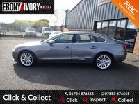 USED 2013 63 AUDI A5 2.0 SPORTBACK TDI SE TECHNIK 5d 174 BHP FULLY SERVICED+1 YEAR MOT+BREAKDOWN COVER