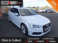 USED 2013 63 AUDI A3 2.0 TDI S LINE 5d 148 BHP FANTASTIC EXAMPLE+FULLY SERVICED+1 YEAR MOT+BREAKDOWN COVER