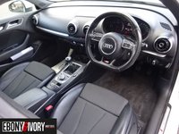 USED 2013 63 AUDI A3 2.0 TDI S LINE 5d 148 BHP FANTASTIC EXAMPLE+FULLY SERVICED+1 YEAR MOT+BREAKDOWN COVER