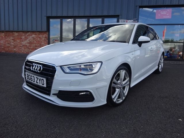 2013 63 Audi A3 2.0 TDI S LINE 5d 148 BHP