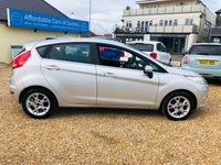 USED 2012 12 FORD FIESTA 1.4 ZETEC 16V 5d 96 BHP Bluetooth with USB & AUX + Air Conditioning