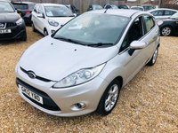 USED 2012 12 FORD FIESTA 1.4 ZETEC 16V 5d 96 BHP Bluetooth with USB & AUX + Air Conditioning