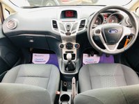USED 2012 12 FORD FIESTA 1.4 ZETEC 16V 5d 96 BHP Bluetooth with USB & AUX + Air Conditioning