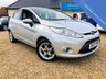 USED 2012 12 FORD FIESTA 1.4 ZETEC 16V 5d 96 BHP Bluetooth with USB & AUX + Air Conditioning