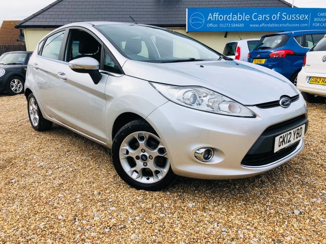 2012 12 Ford Fiesta 1.4 ZETEC 16V 5d 96 BHP