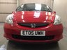 USED 2005 05 HONDA JAZZ 1.3 DSI SE 5d 82 BHP OVER 100 CARS IN STOCK, 1 OWNER
