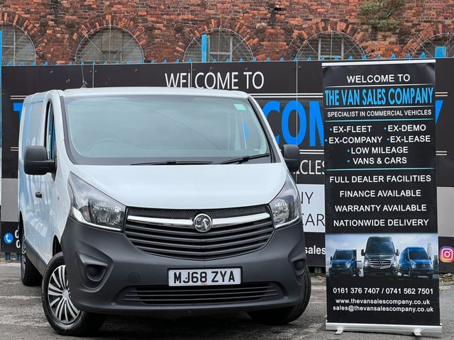 Used Vauxhall Vivaro vans for sale 