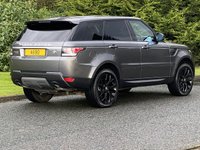 USED 2014 14 LAND ROVER RANGE ROVER SPORT 3.0 TDV6 SE 5d 258 BHP 4WD 21" Black Upgraded Alloys DAB